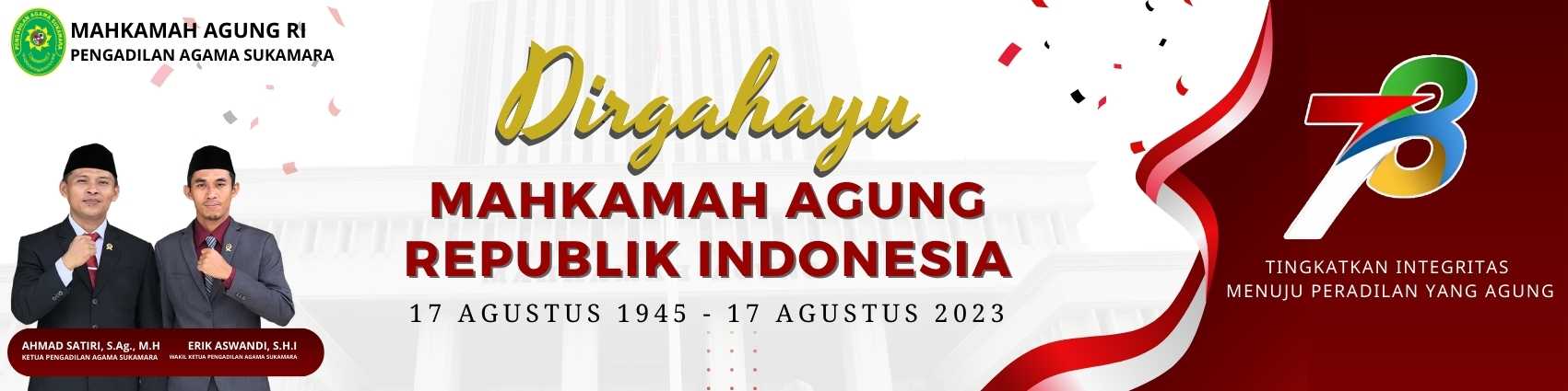 DIRGAHAYU MA RI 78