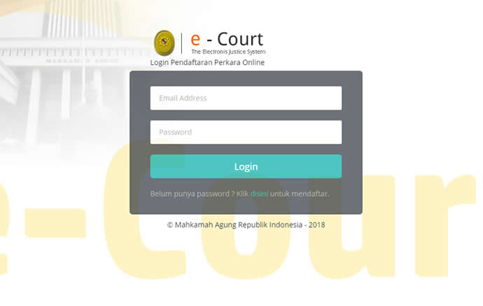 Lebih Singkat Dengan E-Court